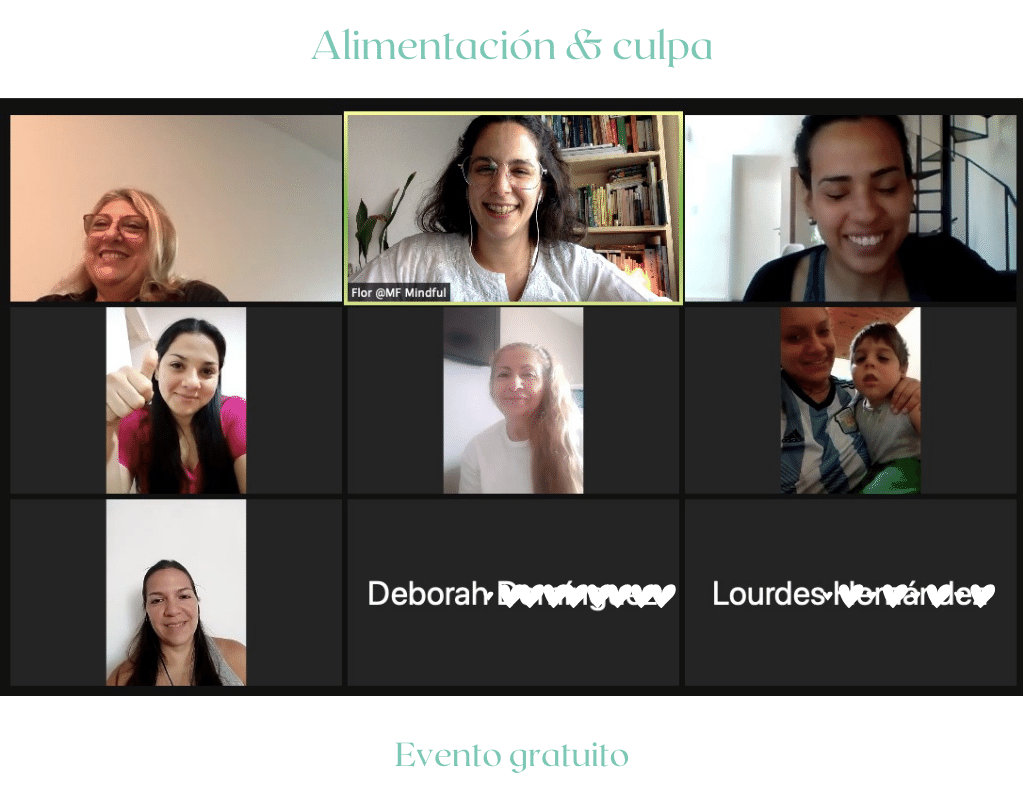 Evento online - Alimentación sin culpa